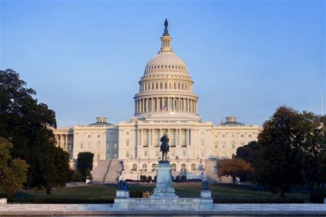 The United Statues Capitol Building. Stock Photo - Image of united ...