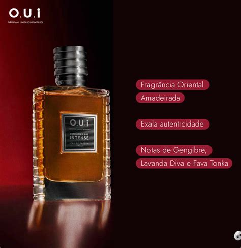 EDP Masculino Iconique 001 Intense O U I Beautybox