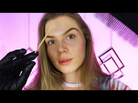 ASMR The Most Relaxing Scalp Check Up Haircut Makeup And Photoshoot