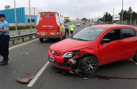 Un choque complicó el tránsito cerca del aeropuerto