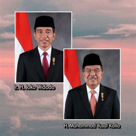 Poster Presiden Jokowi Ilustrasi