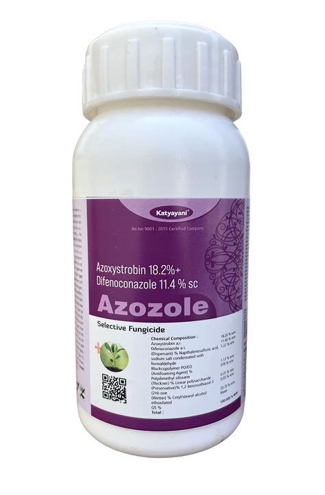 Buy Katyayani Azozole Azoxystrobin 18 2 Difenoconazole 11 4 SC Dual