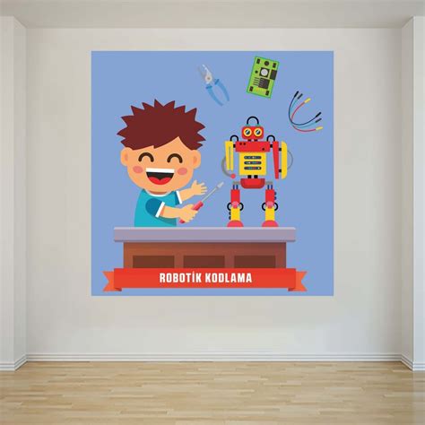 Robotik Kodlama Okul Posteri PO1052