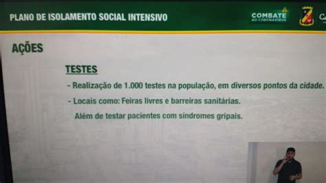 Prefeita De Caruaru Anuncia Novas Medidas No Combate Ao Coronavirus