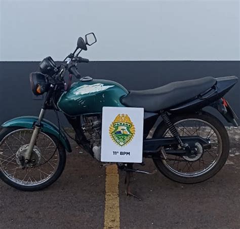 Homem Detido Motocicleta Adulterada Em Cm T Sabendo