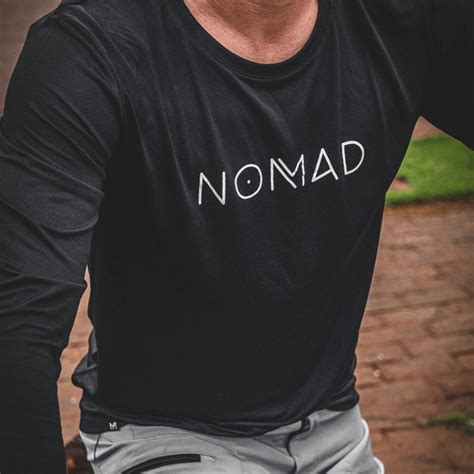 Camisa Nomad Naked Manga Longa Masculina Preto Shopbike