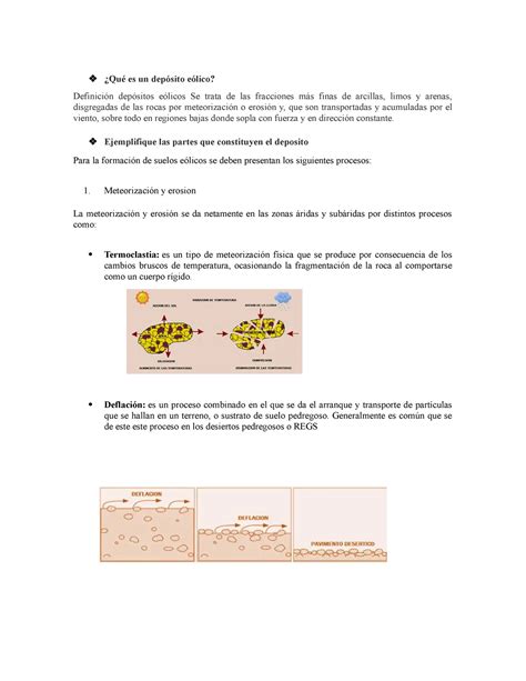 Qué es un depósito eólico Qué es un depósito eólico Definición