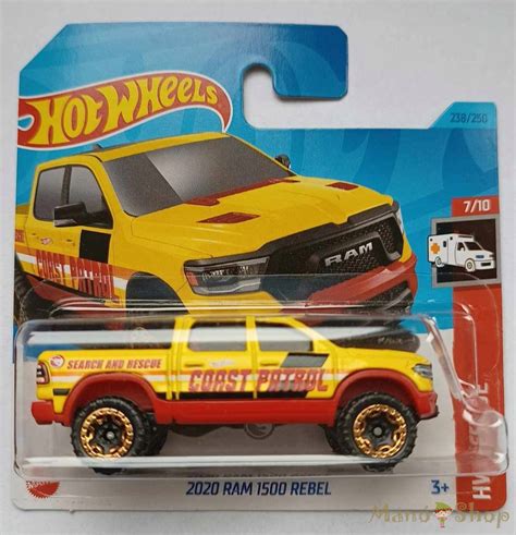 Hot Wheels HW Rescue Ram Rebel Treasure Hunt