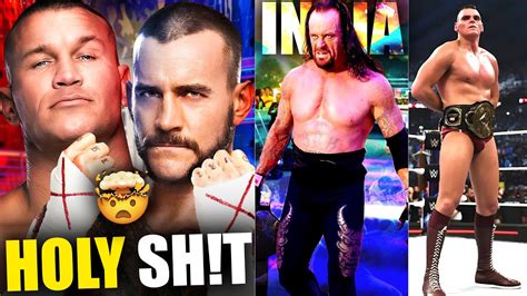 Bas Karo Wwe Randy Orton Cm Punk Huge Spoilers Undertaker In