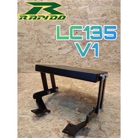 Monorack Rapido Adjustable Rear Rack Rapido Monorack Yamaha Lc V