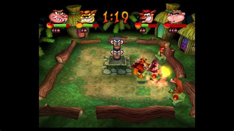 Crash Bash Jungle Fox Platinum Relic Part 136 YouTube