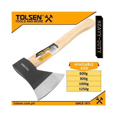 Tolsen Hatchet Axe Wooden Handle G G G G Skyniks