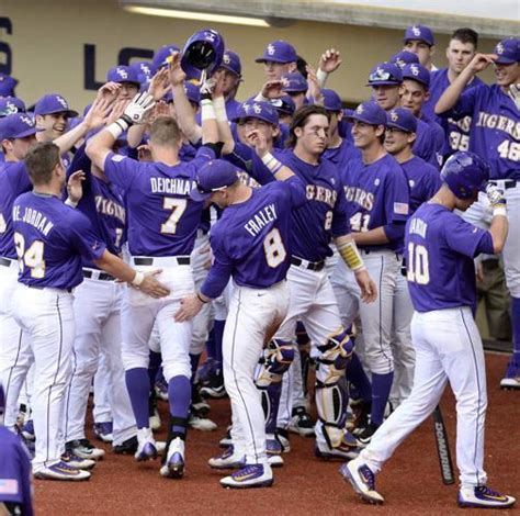 Behind Pitcher Alex Lange And His Breaking Ball Lsu Baseball Posts A 4