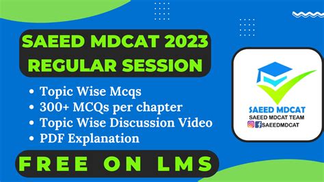 Saeed Mdcat Regular Session Saeed Mdcat Lms