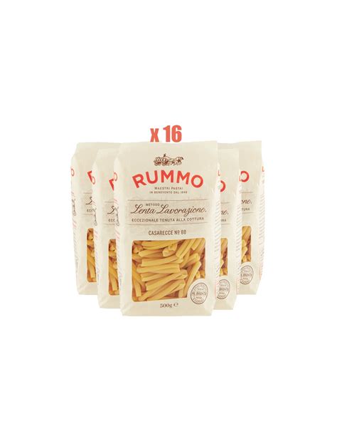 Pasta RUMMO Casarecce No 88 16 Packets Of 500gr Pasta Rummo