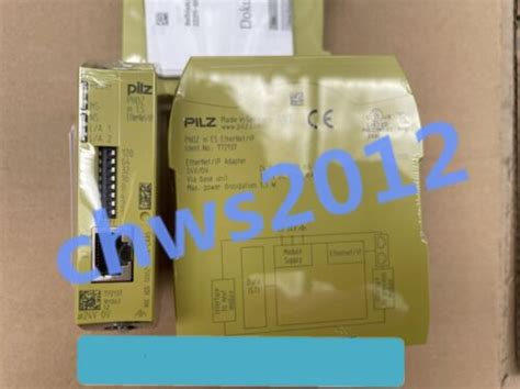 Pcs New Pilz Safety Relay Pnoz M Es Ethernet Ip Ebay