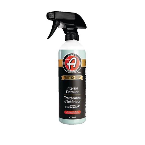 Adam S Polishes Car Interior Detailer Spray With Microban 473 ML