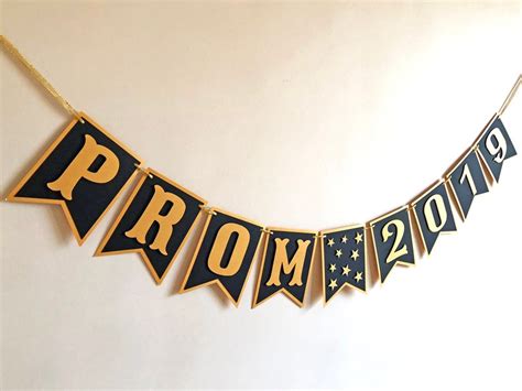 Prom Banner Prom Decorations Prom 2020 High School Junior Etsy