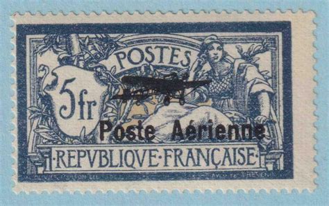 France C Airmail With Aps Cert Mint Hinged Og No Faults Very Fine