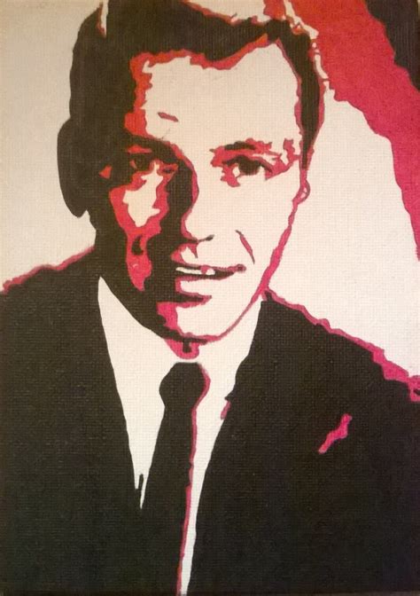 Frank Sinatra Hand Painted Pop Art Canvas Etsy UK