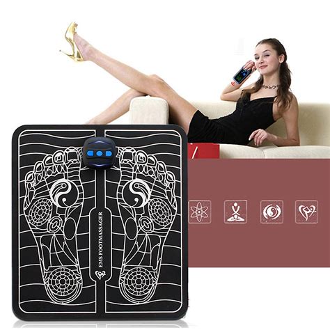 Electric Intelligent Ems Foot Massager Pulse Acupuncture Leg Reshaping Deep Kneading Improves