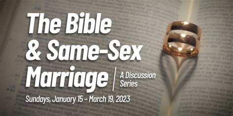 The Bible And Same Sex Marriage New City Church Of Los Angeles