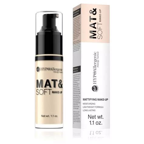 Гипоаллергенный тональный крем Bell Cosmetics Hypo Allergenic Mat&Soft ...