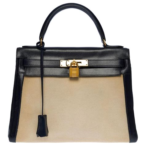 Herm S Sac Main Hermes Kelly Retourne Bi Matiere En Cuir Box