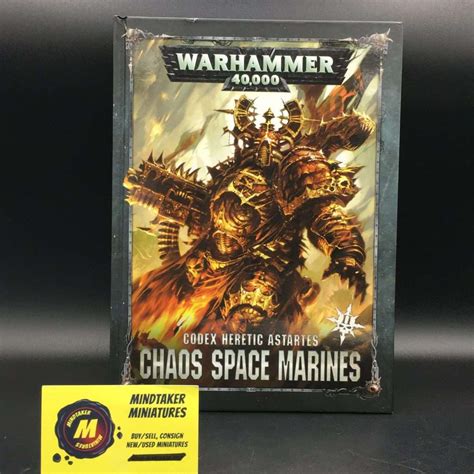 Codex: Chaos Space Marines (8th Edition, Second Version, 2019) - #18202 - Mindtaker Miniatures