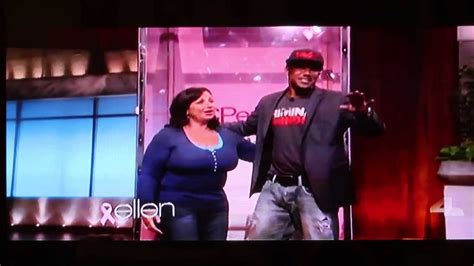 Shemar Moore Kisses Married Christian Women On Ellen Show! - YouTube