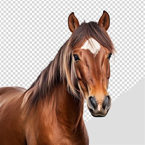 Cavalo Isolado Em Fundo Transparente Png PSD Premium