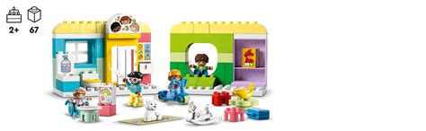 Конструктор LEGO DUPLO Будні в дитячому садку 67 деталей (10992 ...