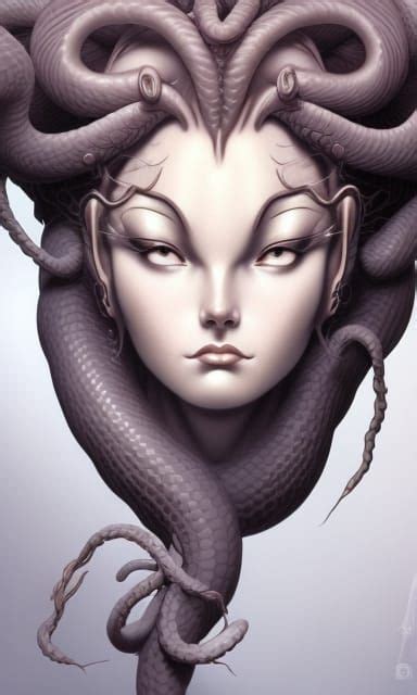 Floating Head Medusa Ai Generated Artwork Nightcafe Creator