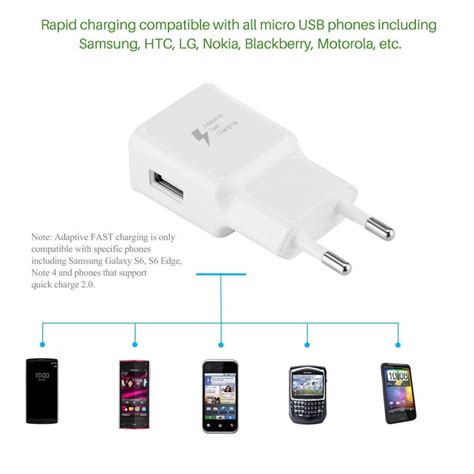Chargeur Mural Micro Usb Pour Infinix Hot Pro Lite S Lte Note Pro Zero Plus