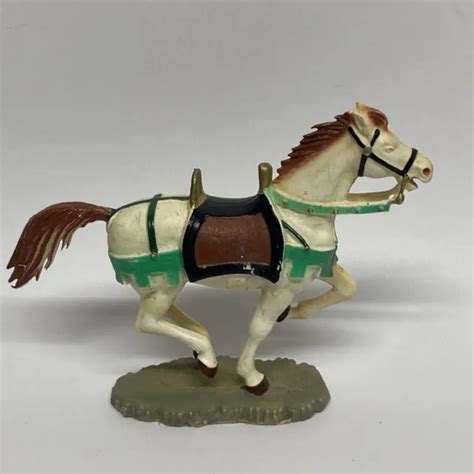 Figurine Starlux S Rie Moyen Age Cheval Seul Pour Cavalier Eur