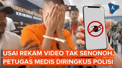 Petugas Medis Kemenkes Diringkus Usai Rekam Video Tak Senonoh