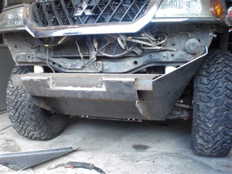 Силовой бампер Паттаи — Mitsubishi Pajero Sport (1G), 3 л, 2003 года ...