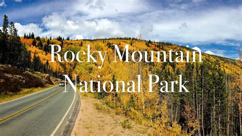 Amazing Fall Colors In Rocky Mountain National Park Youtube