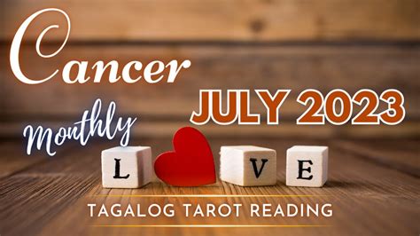 Cancer Love Reading July Ano Ng Parating Sa Iyong Buhay Pag