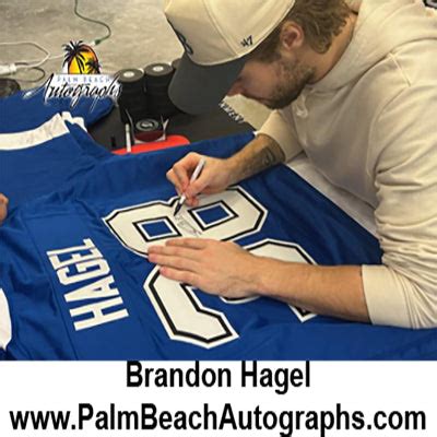 Brandon Hagel – Palm Beach Autographs LLC