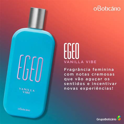 Perfume Egeo Vanilla Vibe - Egeo Vanilla Vibe 90ml – OBoticario – Perfume & Cia – By Mabi