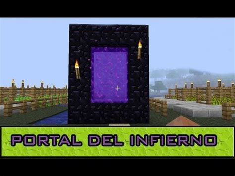 Minecraft Puerta Al Infierno Youtube