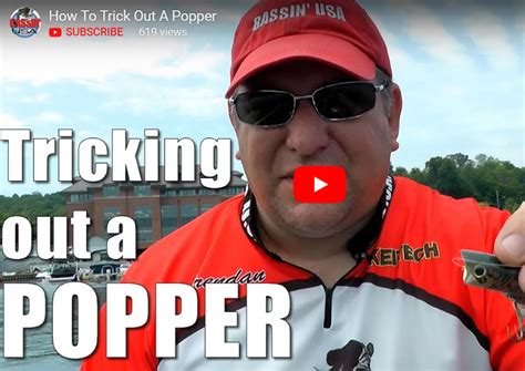 How to Trick Out a Popper [VIDEO] - Bass Fishing Videos and Tips ...