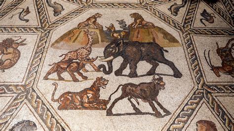 Stunning Roman Mosaics Returned To New Israeli Museum Mint Lounge