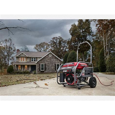 Black Max Portable 3600 Watt Generator With Auto Shutdown Carb