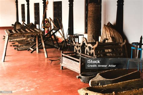 Antique Farm Tools Collection Wooden Farm Tools Set Stock Photo - Download Image Now - iStock