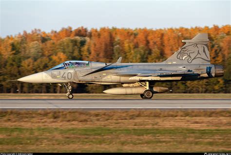 Hungarian Air Force Saab Jas C Gripen Photo By Debreceni G Bor