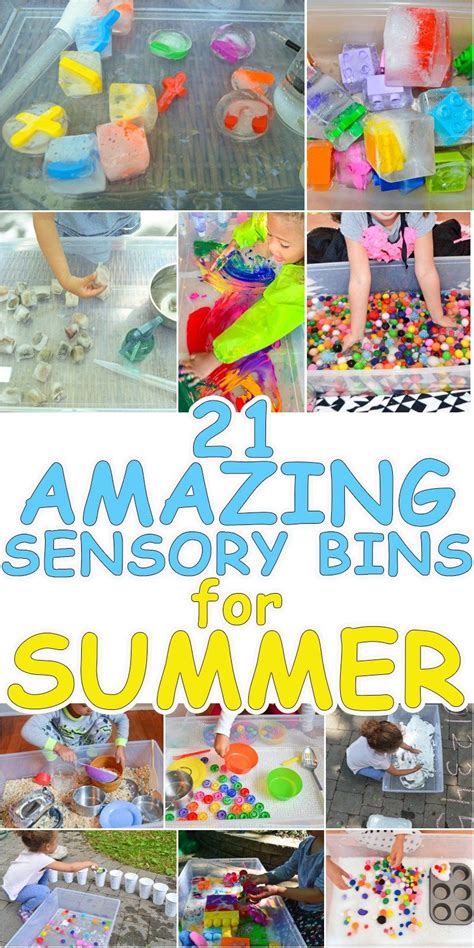 Must Try Summer Sensory Activities Artofit