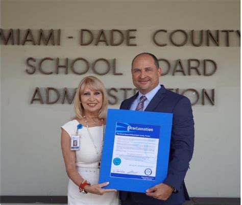 Ponce de Leon Middle School principal honored by Miami-Dade School ...