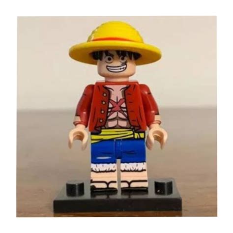 Jual Mini Action Figure Monkey D Luffy Anime One Piece Brick Mainan